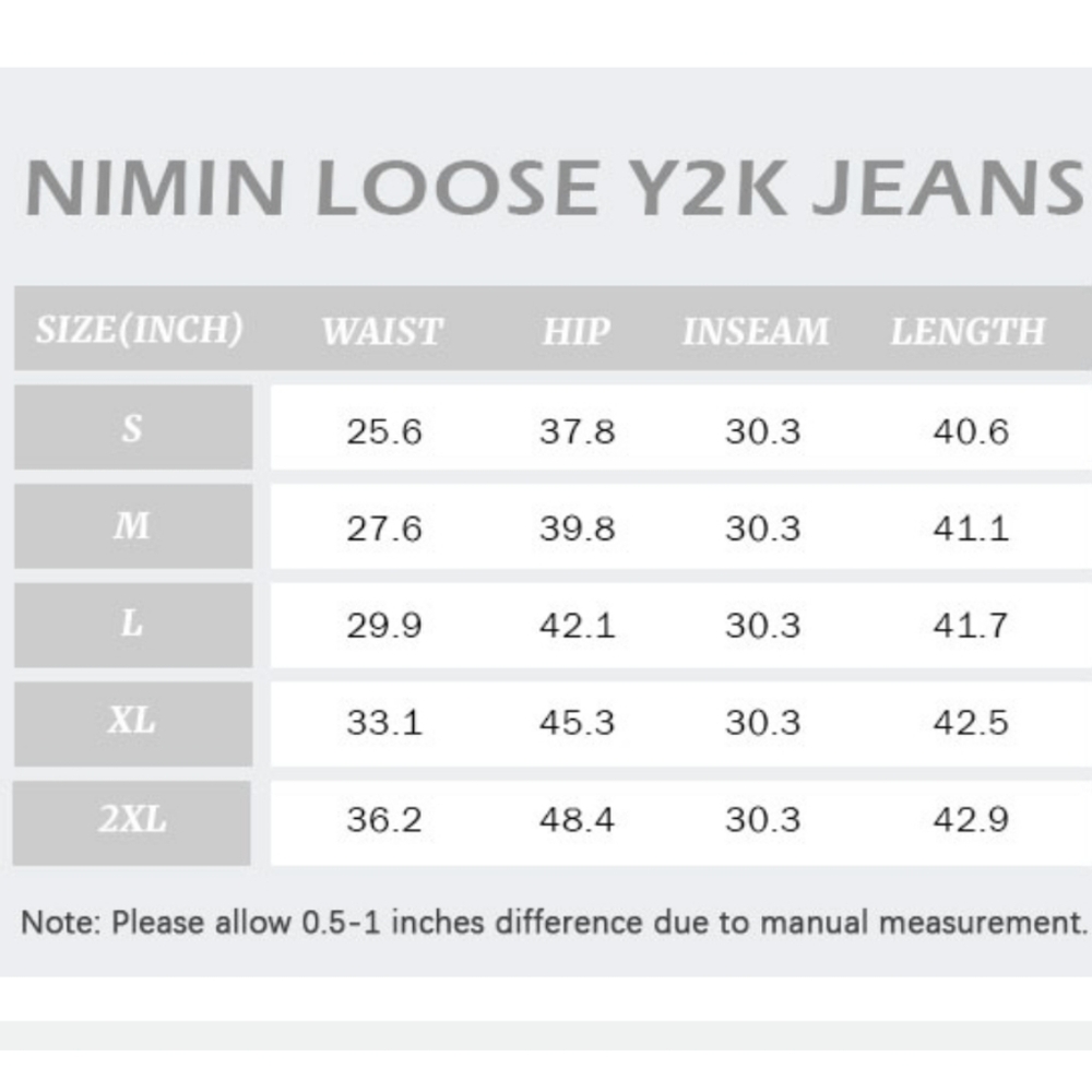 NIMIN Womens Mid Waist Loose Straight Wide Leg Denim Casual Boyfriend Jeans - Picture 4 of 13